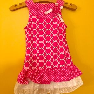 Cute Pink Summer shirt . Girls size 5
